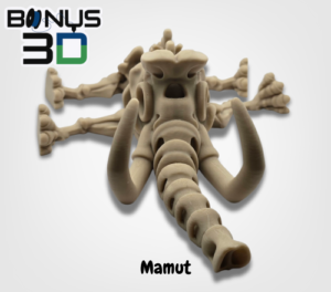 Mamut – Szkielet
