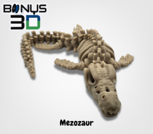 Mezozaur – Szkielet