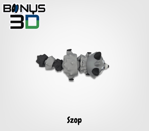Figurka szopa 3D – widok z góry
