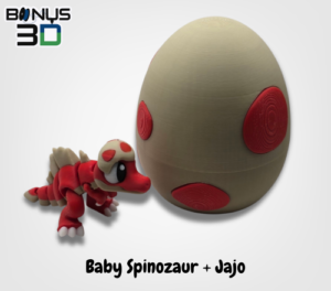 Baby Spinozaur + Jajo