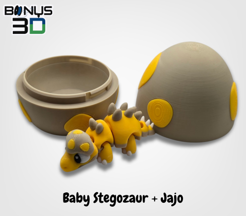 Baby Stegozaur + Jajo - obrazek 3
